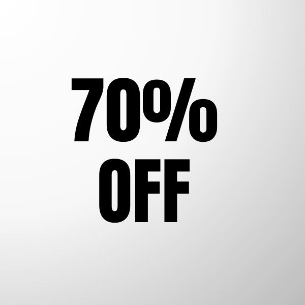 70% OFF