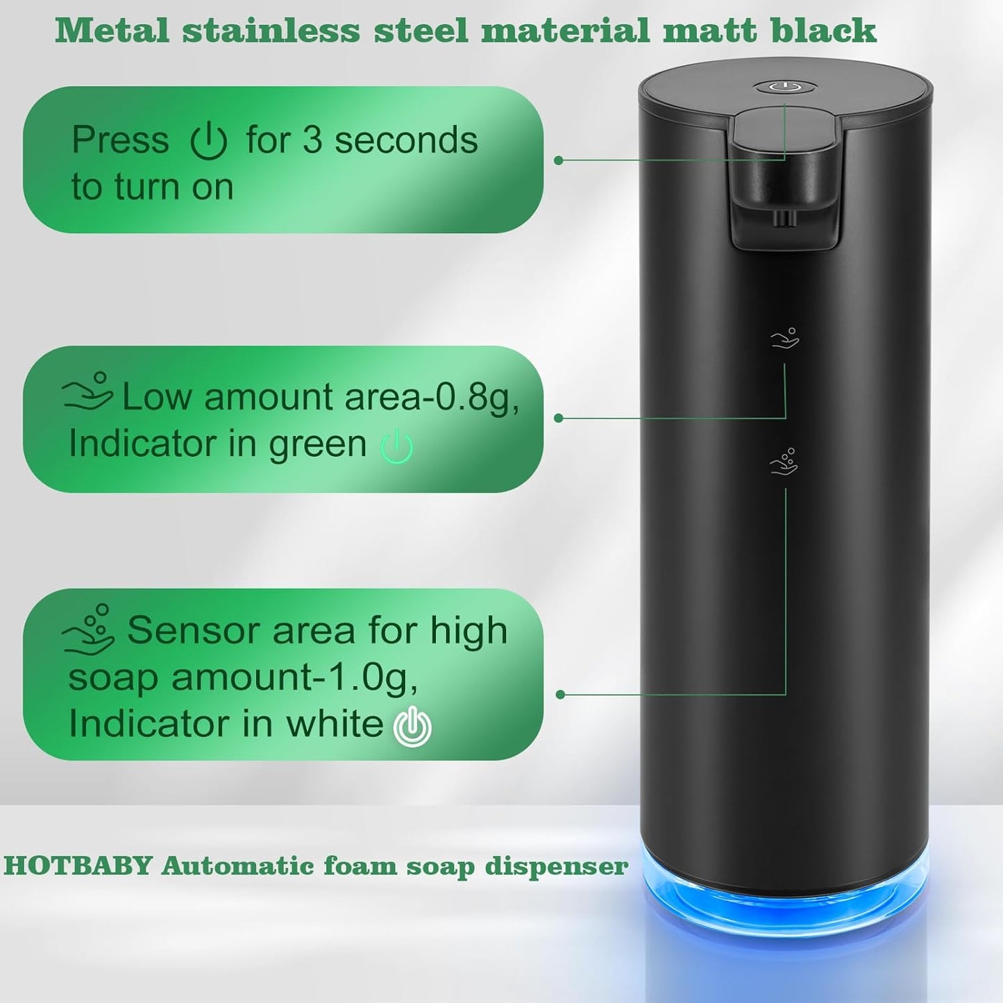 Automatic Soap and Hand Sanitizer Dispenser